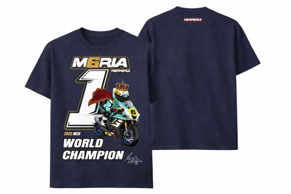 CAMISETA WORLD CHAMPION 2025-AZUL