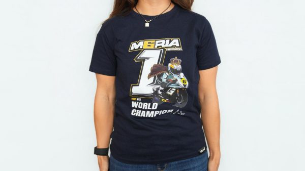 CAMISETA WORLD CHAMPION AZUL